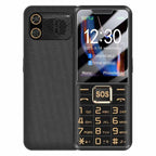 YEEMI K3+ 4G Keypad Phone, 2.4 inch, LED Flashlight, Big Keyboard Big Fonts, SOS, Network: 4G, Dual SIM – Card Slot, Bluetooth, TPU Black