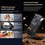 YEEMI Q5 4G Elder Rugged Phone, 16800mAh Battery, 2.4 inch, 21 Keys, Network: 4G, LED Flashlight, Dual SIM