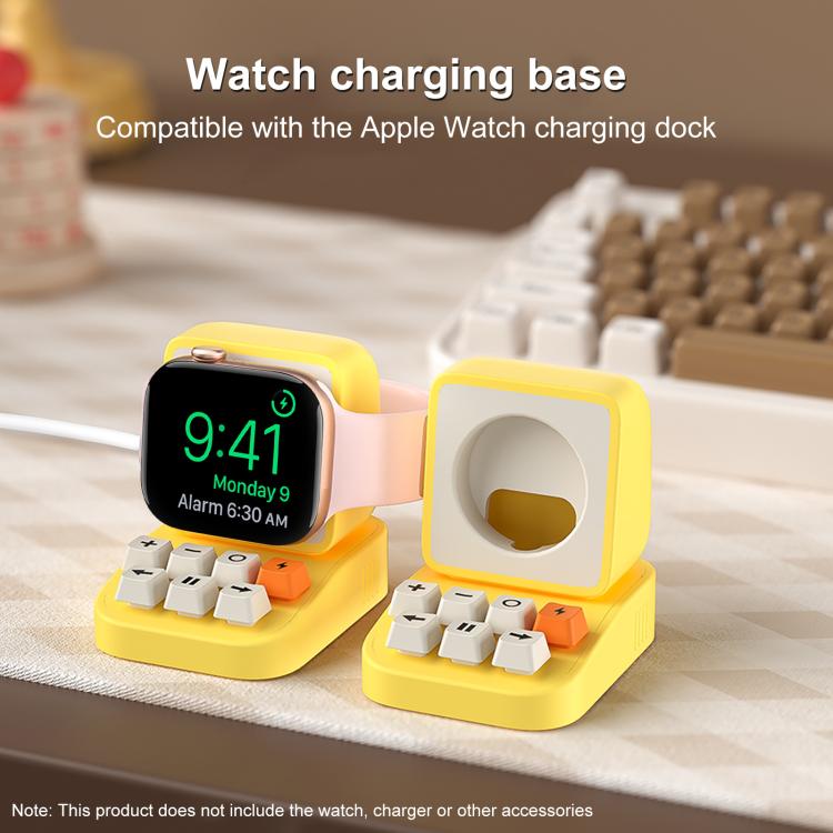 For Apple Watch Typewriter Design Smart Watch Charging Stand