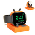 For Apple Watch Computer Design Smart Watch Charging Stand Orange