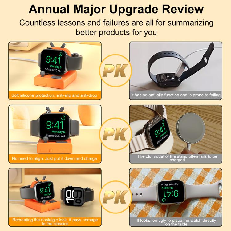 For Apple Watch Computer Design Smart Watch Charging Stand