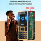 UNIWA MS001 Keypad Phone, 1.77 inch Spreadtrum SC6531CA, Network: 2G, 4 SIM 4 Standby, 21 Keys, EU Plug, US Plug, UK Plug, AU Plug – Card Slot
