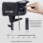 LED Live Streaming Video Fill Light with Remote Control, 110W 5600K Single Color Temperature, 110W 2700-6500K Dual Color Temperature, 150W 5600K Single Color Temperature, 150W 2700-6500K Dual Color Temperature