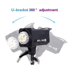 LED Live Streaming Video Fill Light with Remote Control, 110W 5600K Single Color Temperature, 110W 2700-6500K Dual Color Temperature, 150W 5600K Single Color Temperature, 150W 2700-6500K Dual Color Temperature
