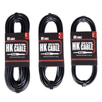 6.35mm Plug Straight to Elbow Electric Guitar Audio Cable, 3m, 5m, 10m – Wear-resistant