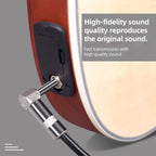 6.35mm Plug Straight to Elbow Electric Guitar Audio Cable, 3m, 5m, 10m – Wear-resistant