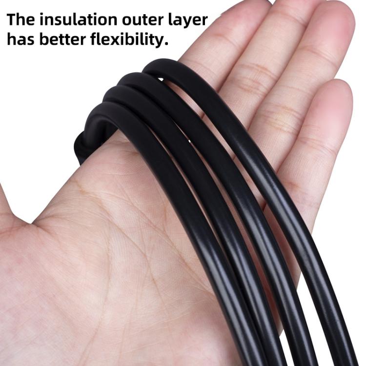 6.35mm Plug Straight to Elbow Electric Guitar Audio Cable, 3m, 5m, 10m – Wear-resistant