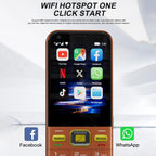 A001 / 16MP, 2GB+16GB, 2.8 inch Android 8.1 MTK6737 Quad Core, Network: 4G, Dual SIM – Durable Build, Easy to Use
