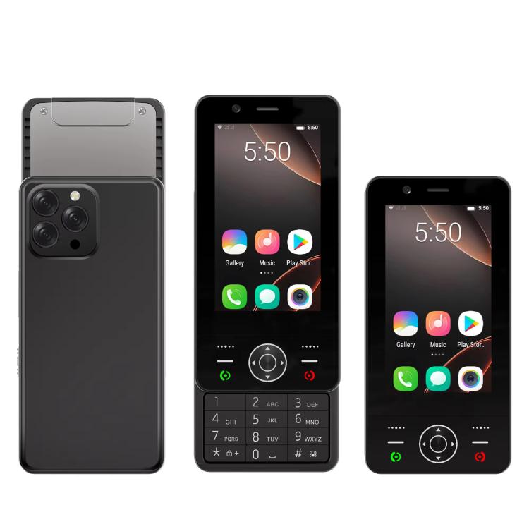 S160 Slide Phone, 2GB+16GB, 3.0 inch Android 8.1 MTK6737 Quad Core, Network: 4G, Dual SIM – Durable Build, Easy to Use Black