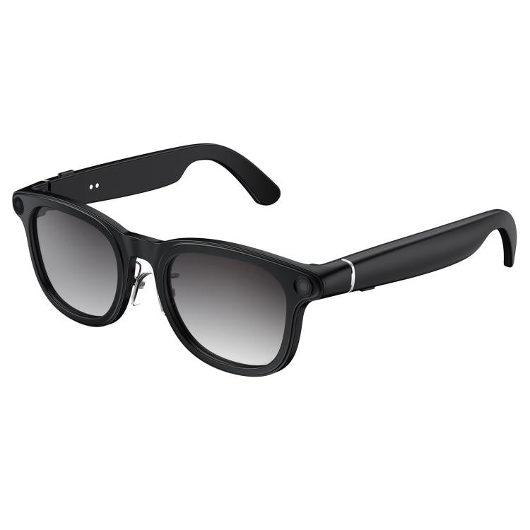 X01 Cycling Smart AI Sports Glasses 8MP HeyCyan, Six-axis Image Stabilization, Wi-Fi, BT Call, AI Voice Assistant, AI Translation Black Frame Photochromic Lens