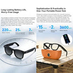 X01 Cycling Smart AI Sports Glasses 8MP HeyCyan, Six-axis Image Stabilization, Wi-Fi, BT Call, AI Voice Assistant, AI Translation