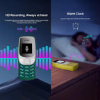 BM80 2G Mini Mobile Phone, 0.85 inch Hands Free Bluetooth Dialer Headphone, Voice Change, MP3 Music, Dual SIM, Network: 2G – Bluetooth