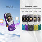 BM80 2G Mini Mobile Phone, 0.85 inch Hands Free Bluetooth Dialer Headphone, Voice Change, MP3 Music, Dual SIM, Network: 2G – Bluetooth