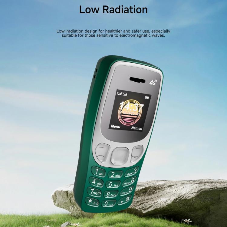 BM80 4G Mini Mobile Phone, 0.85 inch Hands Free Bluetooth Dialer Headphone, MP3 Music, Dual SIM, Network: 4G – Card Slot, Bluetooth