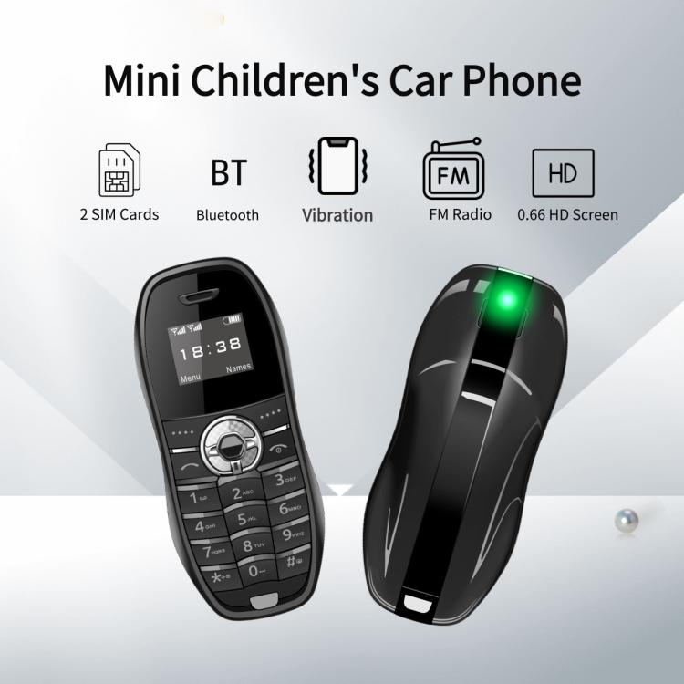 X18 Mini Phone, 0.66 inch, MTK6261D, Support Bluetooth, FM, GSM, Dual SIM – Bluetooth