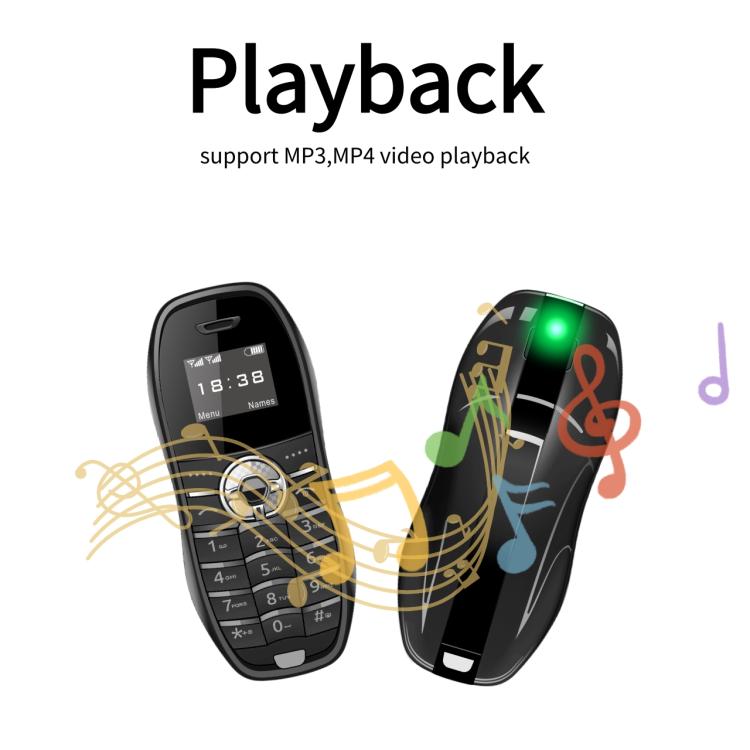 X18 Mini Phone, 0.66 inch, MTK6261D, Support Bluetooth, FM, GSM, Dual SIM – Bluetooth