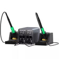 MECHANIC A210 Max Intelligent Constant Temperature Double-station Soldering Station, US Plug, EU Plug US Plug