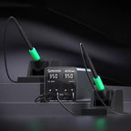 MECHANIC A210 Max Intelligent Constant Temperature Double-station Soldering Station, US Plug, EU Plug