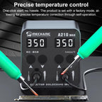MECHANIC A210 Max Intelligent Constant Temperature Double-station Soldering Station, US Plug, EU Plug