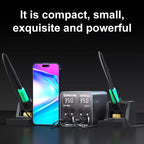 MECHANIC A210 Max Intelligent Constant Temperature Double-station Soldering Station, US Plug, EU Plug