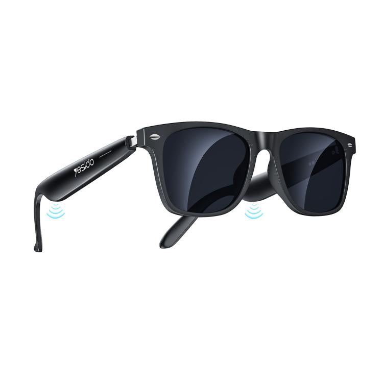 Yesido IO38 Smart Audio Glasses, Bluetooth-Compatible 5.0 Sunglasses with Hi-Fi Sound, Hands-Free Calling, Magnetic Charging & Long Battery Life, IO38 IO38