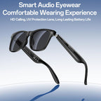 Yesido IO38 Smart Audio Glasses, Bluetooth-Compatible 5.0 Sunglasses with Hi-Fi Sound, Hands-Free Calling, Magnetic Charging & Long Battery Life, IO38