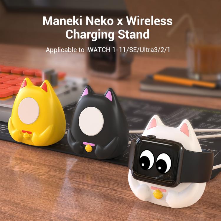 XDcase For Apple Watch Lucky Cat Design Smart Watch Charging Stand
