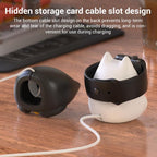 XDcase For Apple Watch Lucky Cat Design Smart Watch Charging Stand