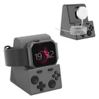 For Apple Watch Game Console Design Smart Watch Charging Stand Black