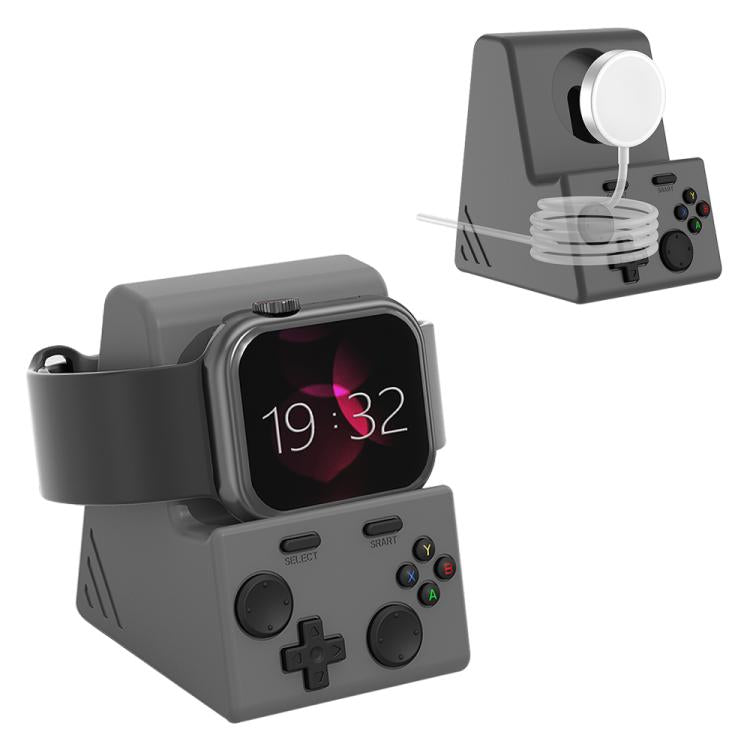 For Apple Watch Game Console Design Smart Watch Charging Stand Black