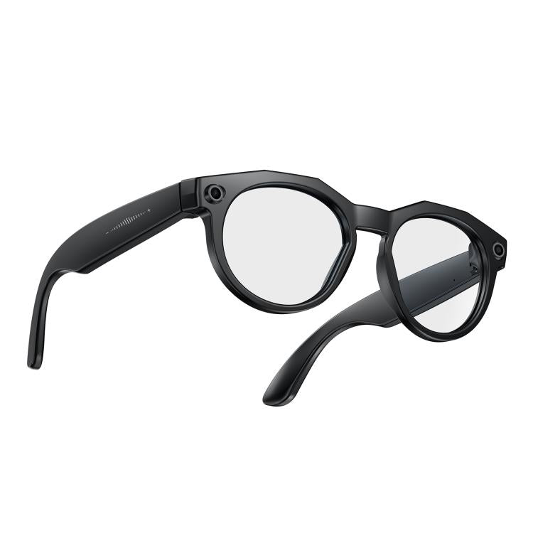 W611Pro Smart AI Glasses 8MP Camera, WIFI, AI Translation Black Frame Anti-blue Light Lenses
