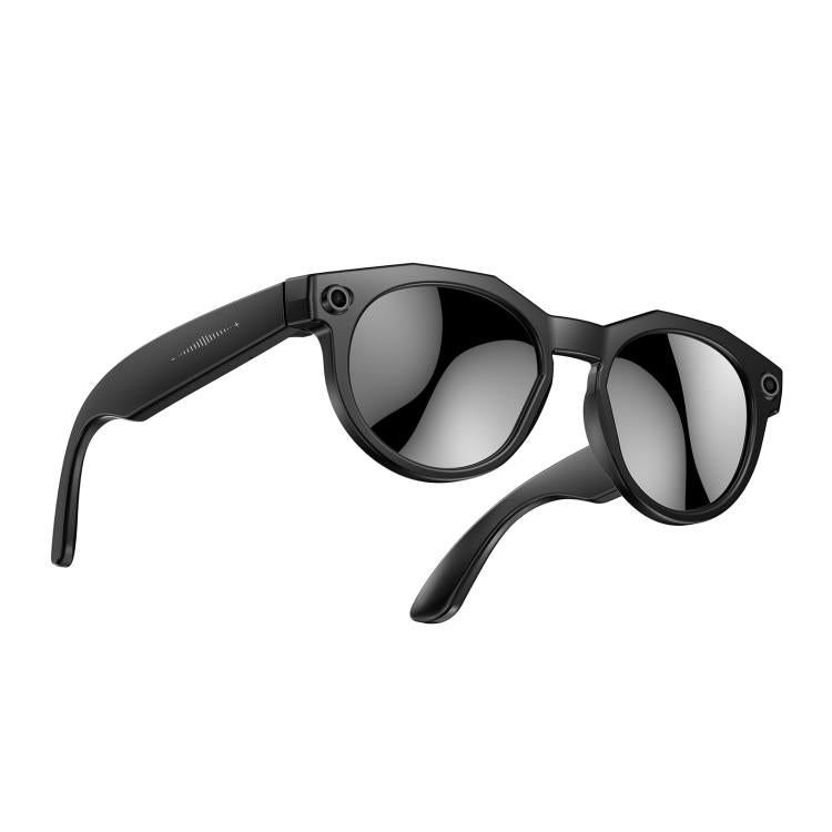 W611Pro Smart AI Glasses 8MP Camera, WIFI, AI Translation Black Frame Sunglass Lens