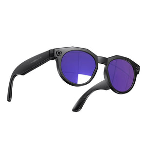 Black Frame Purple Coated Lens