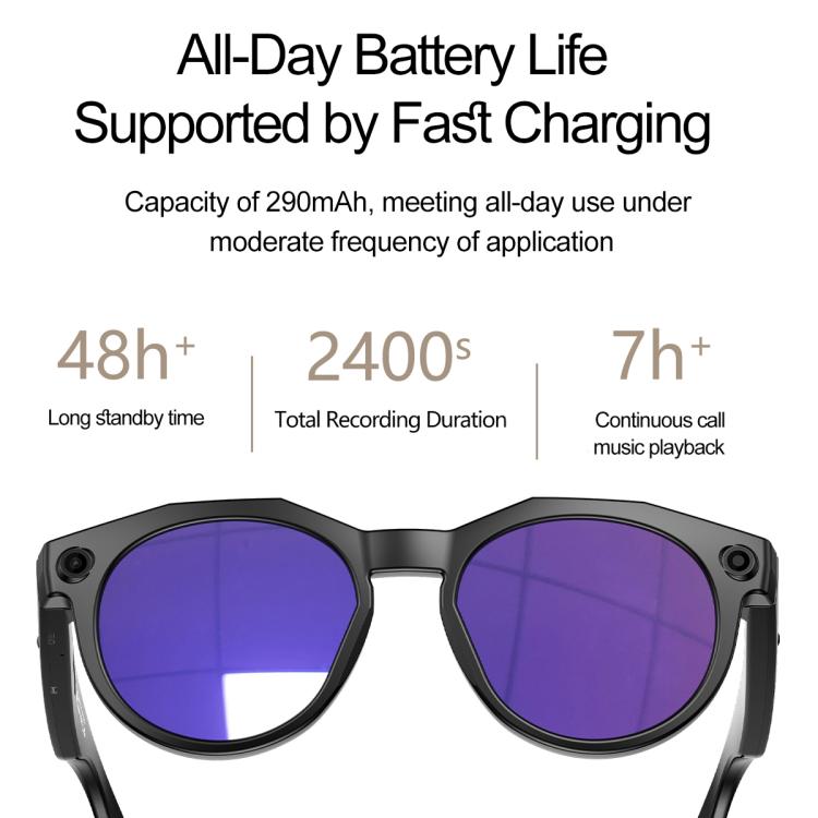 W611Pro Smart AI Glasses 8MP Camera, WIFI, AI Translation