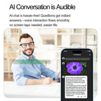 W611Pro Smart AI Glasses 8MP Camera, WIFI, AI Translation