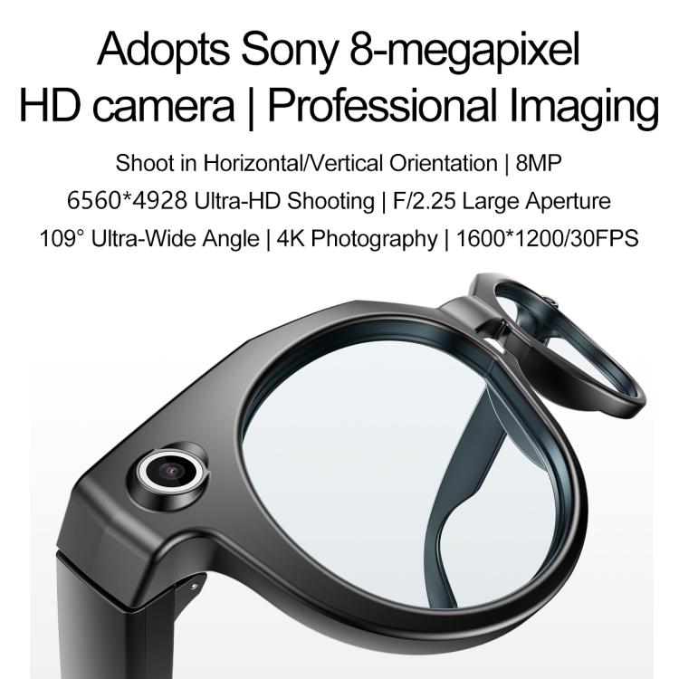 W611Pro Smart AI Glasses 8MP Camera, WIFI, AI Translation