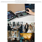 FEELWORLD KBC20 NDI PTZ Camera Controller Joystick Keyboard Control Multiple Control Protocol PoE Supported, EU Plug, US Plug, UK Plug, AU Plug