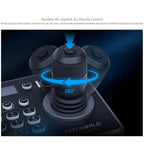 FEELWORLD KBC20 NDI PTZ Camera Controller Joystick Keyboard Control Multiple Control Protocol PoE Supported, EU Plug, US Plug, UK Plug, AU Plug