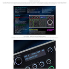 FEELWORLD KBC20 NDI PTZ Camera Controller Joystick Keyboard Control Multiple Control Protocol PoE Supported, EU Plug, US Plug, UK Plug, AU Plug