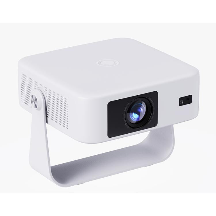 A53 1080P 300ANSI LCD Display Smart Projector, 1GB+8GB, Auto Focus, EU Plug, US Plug, UK Plug, AU Plug – Bluetooth, TPU, 4K UK Plug White
