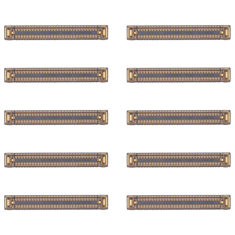 10pcs LCD Display FPC Connector On Motherboard (60Pin), For Google Pixel 10 Pro XL, For Google Pixel 10 Pro, For Google Pixel 10, For Google Pixel 9 Pro, For Google Pixel 8, For Google Pixel 7, For Google Pixel 6 Pro, For Google Pixel 6