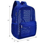 High-Load-Bearing Mesh Beach Double-Shoulder Backpack