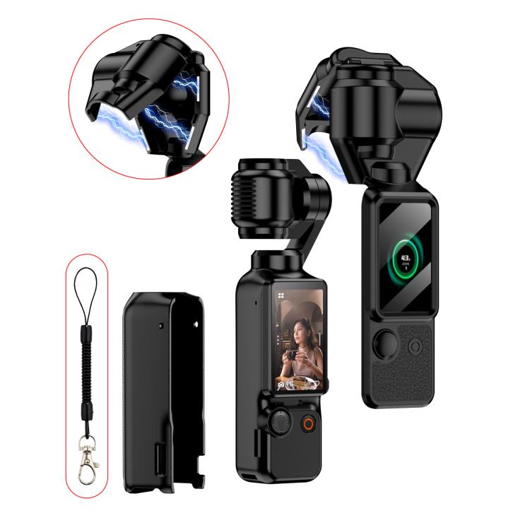 GKK Gimbal Cover Camera Protector Screen Body Magnetic Full Cover, For DJI OSMO Pocket 3 Body Full Cover