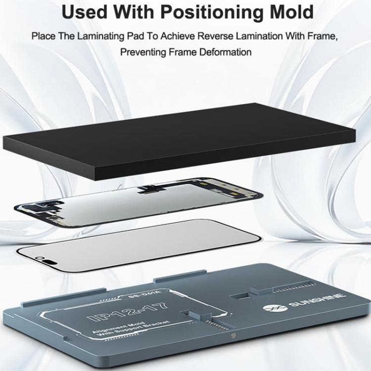 Sunshine 8mm Black Laminating Pad for Sunshine SS-061A Laminating Mold