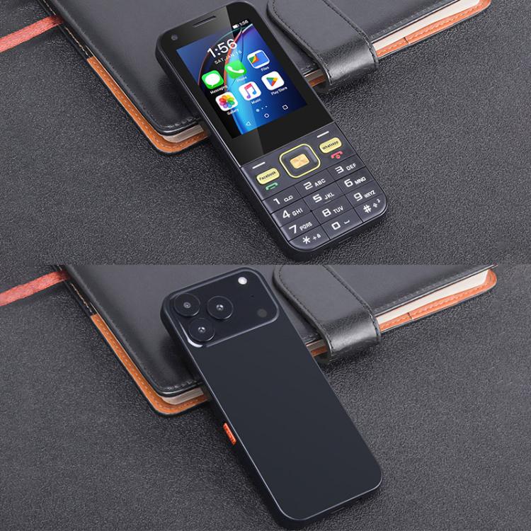 UNIWA F26 Pro Key Phone, 2GB+16GB, 2.8 inch Touch Screen Android 8.1 Mediatek MT6737M Quad Core, 23 Keys, Dual SIM, Network: 4G, Support Whatsapp, Youtube – Card Slot