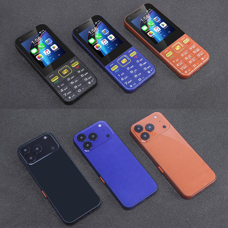 UNIWA F26 Pro Key Phone, 2GB+16GB, 2.8 inch Touch Screen Android 8.1 Mediatek MT6737M Quad Core, 23 Keys, Dual SIM, Network: 4G, Support Whatsapp, Youtube – Card Slot