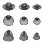 XDcase 10pcs Replacement Silicone Ear Tips Kit for Phonak Hearing Aids, S, M, L – Durable Build, Easy to Use