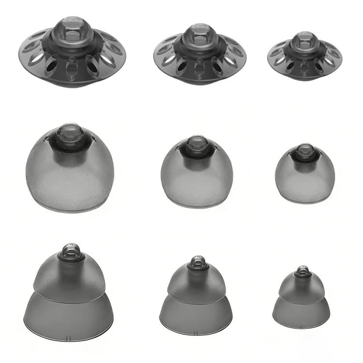XDcase 10pcs Replacement Silicone Ear Tips Kit for Phonak Hearing Aids, S, M, L – Durable Build, Easy to Use