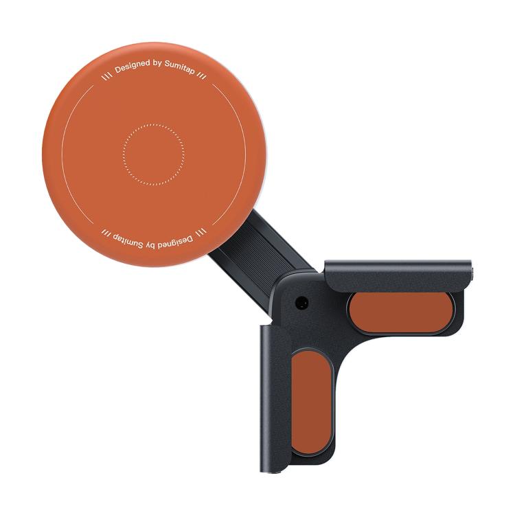 Snap-On Car Magnetic Phone Navigation Mount for New Energy Vehicle Display – Magnetic Orange