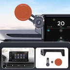 Car Screen Magnetic Phone Holder Mount with Extension Arm – Magnetic, For Honda 11th Gen Civic / Integra 2022-2025, For Honda XR-V 2023-2024 / Vezel 2023, For Honda ZR-V 2022-2023 / HR-V 2023, For Honda Accord 2018-2022 10.25 inch Screen... For Honda 11th Gen Civic Integra 2022-2025 Orange